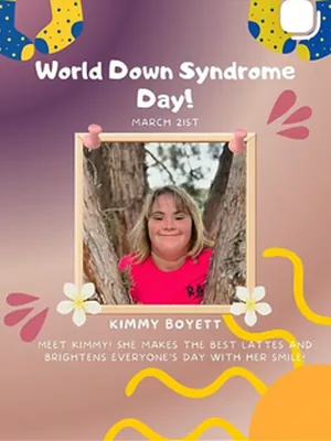 Before: A World Down Syndrome Day graphic